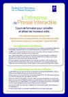 L'entreprise de presse interactive