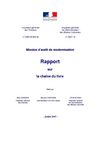 Mission d’audit de modernisation : Rapport sur la chaîne du livre - Juillet 2007 – (Ressources professionnelles...