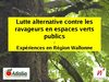 Lutte alternative contre les ravageurs - asbl Adalia