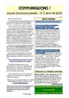 COMMUNIQUONS - Journal d'annonces gratuites N°3 - Avril-Mai 2008