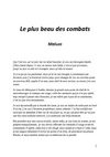 Le plus beau des combats 