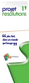 Résolution n°1 "Plus fort dans un monde qui bouge"