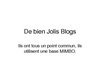 Des Blogs sur une base Mimbo