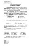 Affidavit of Confirmation of Sale with Lot