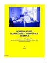 Nomenclature budgétaire et comptable des EPLE