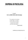 Dispensa PSICOLOGIA Dott.ssa Urso Anna Lisa
