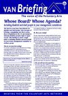VAN Briefing 110 - Whose Board? Whose Agenda? Including disabled And Deaf People In Your Management Committees