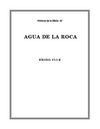 Agua de la Roca