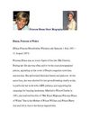 Princess Diana Biography 