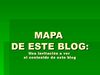 Mapa de este blog