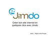 Jimbo comment créer un site internet