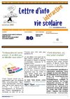 Lettre d'info vie scolaire n°6, octobre 2008