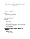 historia e meio ambiente