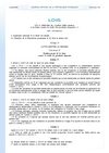 Loi relative à la lutte contre le trafic de produits dopants