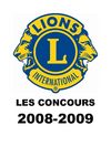 LES CONCOURS 2008-2009