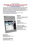 Strategie per far decollare un Forum