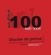 100 d'Encre - Dossier de presse