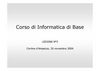 Informatica di base Lez.2