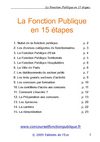 La Fonction Publique en 15 étapes
