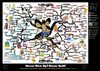 Never Give Up, Never Quit Motivational Mind Map Poster