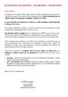 Informations système de retard