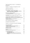  La Compétence managériale (table des matières des tomes 1 et 2)