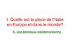 Italie 4e ppt