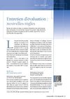 Entretien d'évaluation nouvelles Règles