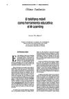 El teléfono móvil como herramienta educativa: el M-Learning