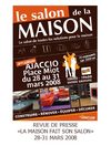 Revue de presse "La Maison fait son Salon" Ajaccio 2008