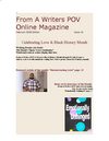 From A Writers POV Online Magazine February 2009 Edition