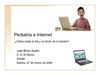 Pediatría e Internet. La web 2.0