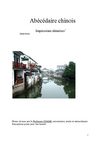 ABECEDAIRE: Impressions Chinoises