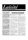 Laïcité Vol 15 no 3