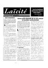 Laïcité Vol 16 no 1 (1996)