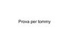 prova