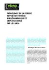 Pathologies de la perche