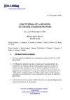 COMPTE RENDU DE LA REUNION CA DU 15 DECEMBRE 2008
