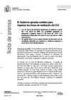 CAMBIOS LINEAS DE MEDIACION ICO