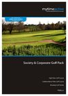 Society & Corporate Golf Pack
