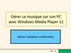 Gérer sa musique sur son PC