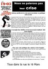 Tract pour la mobilisation du 19 Mars