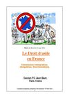 le droit d'asile en France