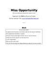 Miss Opportunity - Excerpt