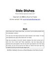 Side Dishes - Excerpt