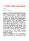Mandel, E. y Ross, J. - Necesidad de una organización internacional revolucionaria