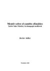 Adler Javier .Mentir sobre el cambio climático Xavier Sala i Martín y la demagogia neoliberal