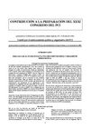 Contribución a la preparación del XXXI Congreso del PCI