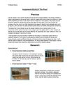 Wolfgang Mwanje 0614891 Assignment EE1162/3 'The Place'