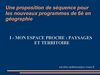 Étudier l'espace proche en 6e : des ressources